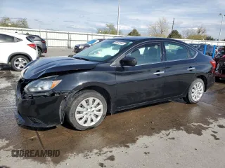 2017 Nissan Sentra S with VIN 3N1AB7AP7HY326210, listed as a Copart auction lot 50632445 with 124,160 mi miles and Salvage Title. Bid and sale history available at carsss.com. Image 1.