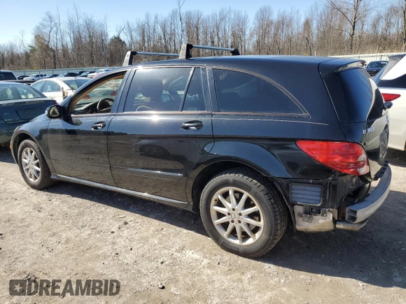 2006 Mercedes-Benz R 3.5L with VIN 4JGCB65E26A011594, listed as a Copart auction lot 52718575 with 132,167 mi miles and Salvage Title. Bid and sale history available at carsss.com. Image 2.