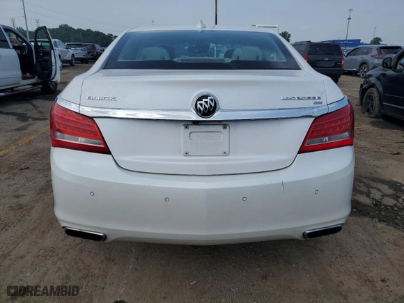 2015 Buick LaCrosse Leather with VIN 1G4GC5G30FF193495, listed as a Copart auction lot 60025184 with 116,628 mi miles and Salvage Title. Bid and sale history available at carsss.com. Image 6.