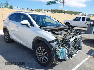 2016 Lexus NX 200t with VIN JTJBARBZ7G2087221, listed as a IAAI auction lot 41493452 with 69,163 mi miles and . Bid and sale history available at DreamBid. Image 1.