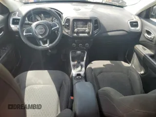 2018 Jeep Compass Sport with VIN 3C4NJCAB1JT193185, listed as a Copart auction lot 64463715 with 148,872 mi miles and Salvage title. Bid and sale history available at DreamBid. Image 8.
