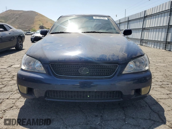 2004 Lexus IS 300/350 with VIN JTHBD192X40082167, listed as a Copart auction lot 55100765 with 192,214 mi miles and Clean Title. Bid and sale history available at carsss.com. Image 5.