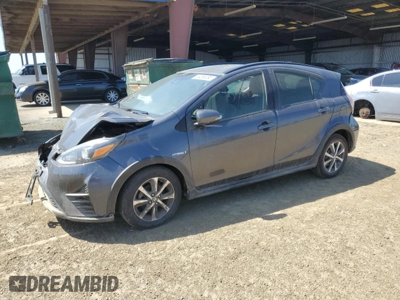 2018 Toyota Prius One with VIN JTDKDTB38J1604977, listed as a Copart auction lot 54599095 with 86,443 mi miles and Salvage Title. Bid and sale history available at DreamBid. Image 1.