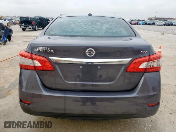 2015 Nissan Sentra SR with VIN 3N1AB7AP0FL644583, listed as a Copart auction lot 54513975 with 90,801 mi miles and Salvage Title. Bid and sale history available at DreamBid. Image 6.