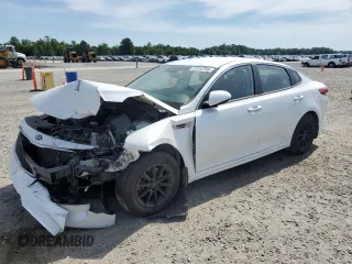 2016 Kia Optima LX z VIN KNAGT4L30G5086097, wystawiony jako Copart lot #57243765 z przebiegiem 93 952 mil mil oraz Szkoda całkowita • Salvage title. Historia ofert i sprzedaży dostępna na DreamBid. Obrazek 1.