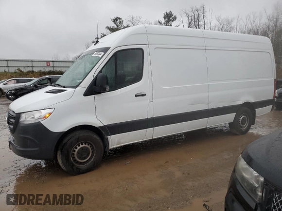 2023 Mercedes-Benz Sprinter Cargo with VIN W1Y4NCHY8PT121099, listed as a Copart auction lot 80552444 with 50,805 mi miles and Non Repairable. Bid and sale history available at carsss.com. Image 1.