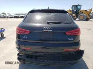 2017 Audi Q3 Prestige with VIN WA1GCCFSXHR005367, listed as a Copart auction lot 52035255 with 0 mi miles and Clean Title. Bid and sale history available at carsss.com. Image 6.