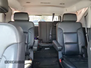 2015 GMC Yukon SLT with VIN 1GKS2BKC4FR143581, listed as a Copart auction lot 50591645 with 0 mi miles and Salvage Title. Bid and sale history available at carsss.com. Image 10.