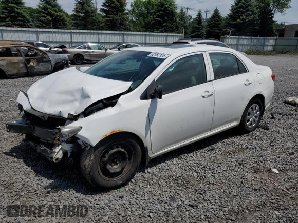 2010 Toyota Corolla with VIN 2T1BU4EE5AC277680, listed as a Copart auction lot 62550195 with Not provided miles and Salvage title. Bid and sale history available at DreamBid. Image 1.