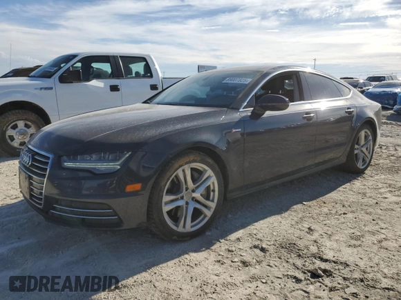 2017 Audi A7 Premium Plus с VIN WAUW2AFCXHN124798, выставлен на аукционе Copart как лот 89007825 с пробегом 160 822 миль миль и Списание • Salvage title. История ставок и продаж доступна на DreamBid. Изображение 1.