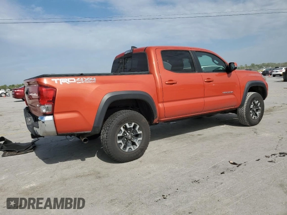 2017 Toyota Tacoma SR5 with VIN 3TMCZ5AN7HM060246, listed as a Copart auction lot 52580665 with 107,292 mi miles and Salvage Title. Bid and sale history available at carsss.com. Image 3.