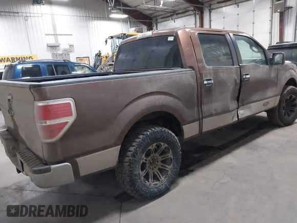 2011 Ford F-150 XL with VIN 1FTFW1EF9BFD31218, listed as a IAAI auction lot 41446070 with 174,881 mi miles. Bid and sale history available at carsss.com. Image 4.