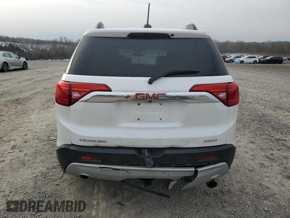 2017 GMC Acadia SLE with VIN 1GKKNSLS1HZ137852, listed as a Copart auction lot 87065114 with 187,081 mi miles and Salvage Title. Bid and sale history available at carsss.com. Image 6.