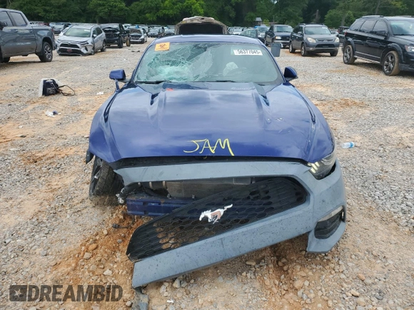 2016 Ford Mustang V6 with VIN 1FA6P8AM5G5321430, listed as a Copart auction lot 56377045 with 133,672 mi miles and Salvage title. Bid and sale history available at DreamBid. Image 5.
