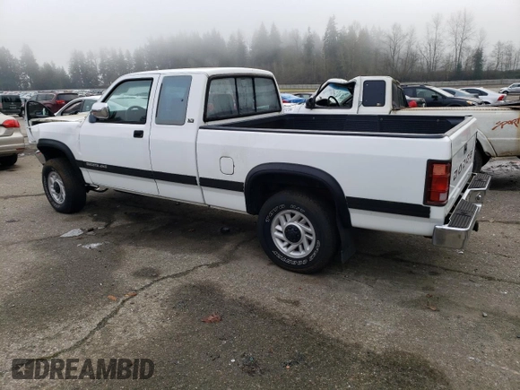 1993 Dodge Dakota with VIN 1B7GG23XXPS129182, listed as a Copart auction lot 88786935 with 176,015 mi miles and Salvage Title. Bid and sale history available at carsss.com. Image 2.