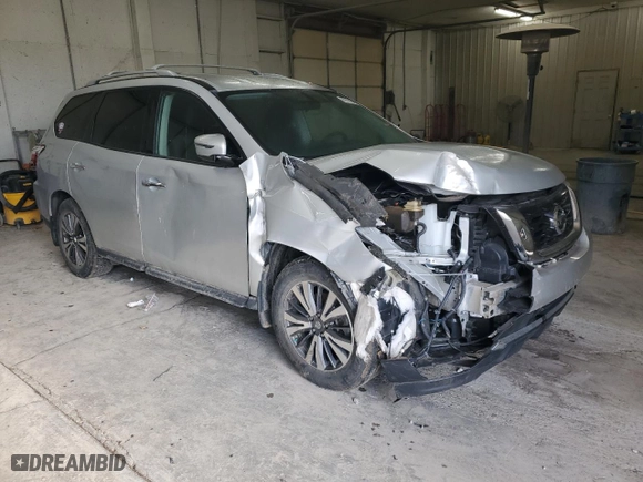 2020 Nissan Pathfinder S with VIN 5N1DR2AN0LC629690, listed as a Copart auction lot 89143465 with 49,442 mi miles and Salvage Title. Bid and sale history available at carsss.com. Image 4.