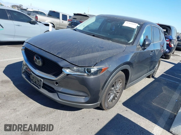 2020 Mazda CX-5 Touring with VIN JM3KFACM4L0743820, listed as a IAAI auction lot 41361054 with 1 mi miles. Bid and sale history available at carsss.com. Image 2.