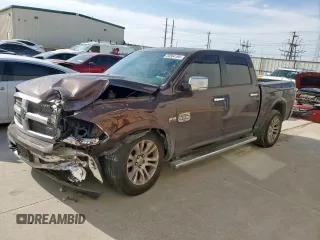 2014 Ram 1500 Longhorn with VIN 1C6RR6PT8ES227990, listed as a Copart auction lot 50564185 with 221,837 mi miles and Salvage title. Bid and sale history available at DreamBid. Image 1.
