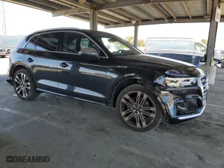 2018 Audi SQ5 Premium Plus with VIN WA1A4AFY6J2173825, listed as a Copart auction lot 51458755 with 77,838 mi miles and Salvage Title. Bid and sale history available at carsss.com. Image 4.