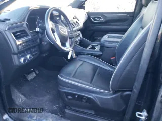 2021 GMC Yukon SLT with VIN 1GKS2BKD9MR188327, listed as a Copart auction lot 82426804 with 91,959 mi miles and Salvage Title. Bid and sale history available at carsss.com. Image 7.