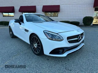 2017 Mercedes-Benz SLC 43 AMG with VIN WDDPK6GA6HF137565, listed as a Copart auction lot 54969215 with 157,091 mi miles and Clean Title. Bid and sale history available at DreamBid. Image 2.