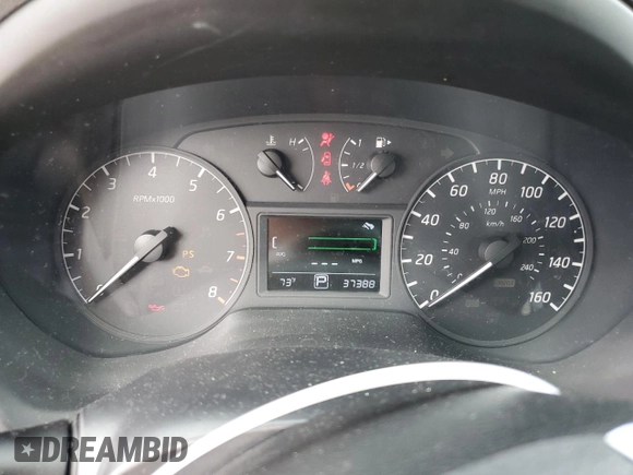 2014 Nissan Sentra SV with VIN 3N1AB7AP4EY241398, listed as a Copart auction lot 50979105 with 37,388 mi miles and Non repairable. Bid and sale history available at DreamBid. Image 9.
