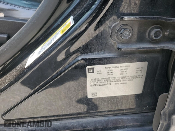2010 Cadillac CTS Premium z VIN 1G6DP5EV2A0144524, wystawiony jako Copart lot #58913445 z przebiegiem 218 130 mil mil oraz Szkoda całkowita • Salvage title. Historia ofert i sprzedaży dostępna na DreamBid. Obrazek 12.