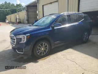 2023 GMC Terrain SLT z VIN 3GKALPEG3PL164452, wystawiony jako Copart lot #55473515 z przebiegiem 48 586 mil mil oraz Szkoda całkowita • Salvage title. Historia ofert i sprzedaży dostępna na DreamBid. Obrazek 1.