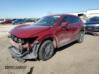 2019 Mazda CX-5 Touring with VIN JM3KFBCM6K0605345, listed as a Copart auction lot 46531735 with 86,826 mi miles and Salvage Title. Bid and sale history available at carsss.com. Image 1.