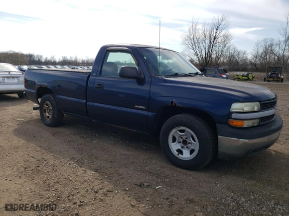 2000 Chevrolet Silverado 1500 with VIN 1GCEC14W7YE274991, listed as a Copart auction lot 49786355 with 76,175 mi miles and Clean Title. Bid and sale history available at carsss.com. Image 4.