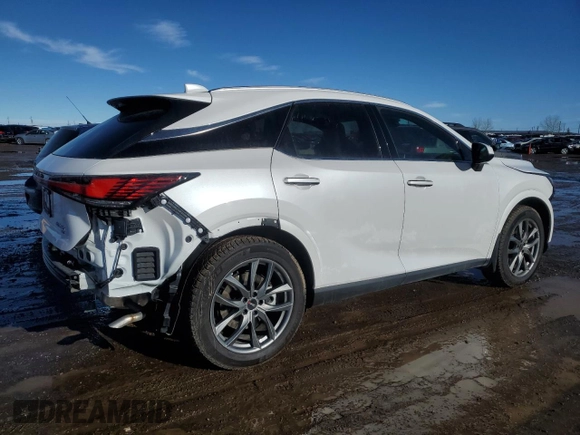 2024 Lexus RX 350h with VIN 2T2BBMCA4RC029157, listed as a Copart auction lot 46730615 with 14,693 mi miles and Salvage title. Bid and sale history available at DreamBid. Image 3.