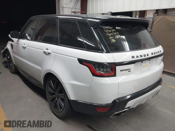 2022 Land Rover Range Rover Sport HSE Silver Edition z VIN SALWR2SU7NA234383, wystawiony jako IAAI lot #42195404 z przebiegiem 37 053 mil mil oraz . Historia ofert i sprzedaży dostępna na DreamBid. Obrazek 3.