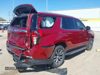 2021 Chevrolet Tahoe LT z VIN 1GNSCNKD1MR316397, wystawiony jako IAAI lot #41805199 z przebiegiem 41 028 mil mil oraz . Historia ofert i sprzedaży dostępna na DreamBid. Obrazek 4.