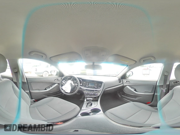 2015 Kia Optima LX with VIN KNAGM4A79F5631926, listed as a Copart auction lot 61419675 with Not provided miles and Salvage title. Bid and sale history available at DreamBid. Image 14.