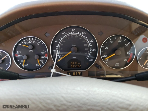 2000 Mercedes-Benz SL-Class with VIN WDBFA68F2YF188482, listed as a Copart auction lot 79483254 with 65,782 mi miles and Salvage Title. Bid and sale history available at carsss.com. Image 9.