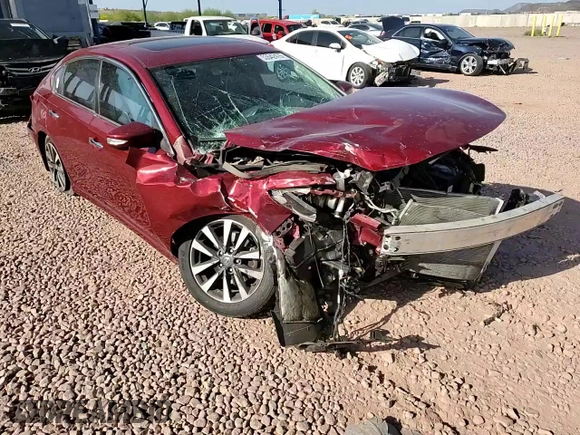 2017 Nissan Altima SL z VIN 1N4AL3AP5HC476687, wystawiony jako Copart lot #53542475 z przebiegiem 60 794 mil mil oraz Szkoda całkowita • Salvage title. Historia ofert i sprzedaży dostępna na DreamBid. Obrazek 11.