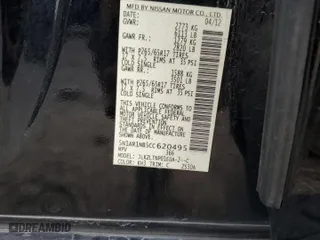 2012 Nissan Pathfinder SV with VIN 5N1AR1NB5CC620495, listed as a Copart auction lot 82700394 with 179,242 mi miles and Clean Title. Bid and sale history available at carsss.com. Image 16.