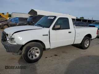 2010 Ford Ranger XL with VIN 1FTKR1AD3APA44010, listed as a Copart auction lot 49840125 with 187,984 mi miles and Salvage Title. Bid and sale history available at carsss.com. Image 1.