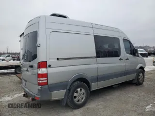 2014 Mercedes-Benz Sprinter with VIN WD3PE7DC8E5935347, listed as a Copart auction lot 88252445 with 187,828 mi miles and Salvage Title. Bid and sale history available at DreamBid. Image 3.