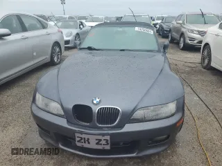 2000 BMW Z3 2.8L with VIN 4USCH3348YLF71037, listed as a Copart auction lot 74250604 with 0 mi miles and Non Repairable. Bid and sale history available at carsss.com. Image 5.