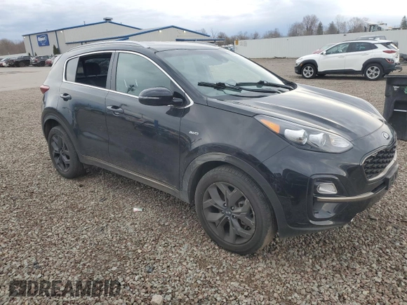 2021 Kia Sportage S with VIN KNDP6CAC1M7874734, listed as a Copart auction lot 53832835 with 29,559 mi miles and Salvage Title. Bid and sale history available at DreamBid. Image 4.