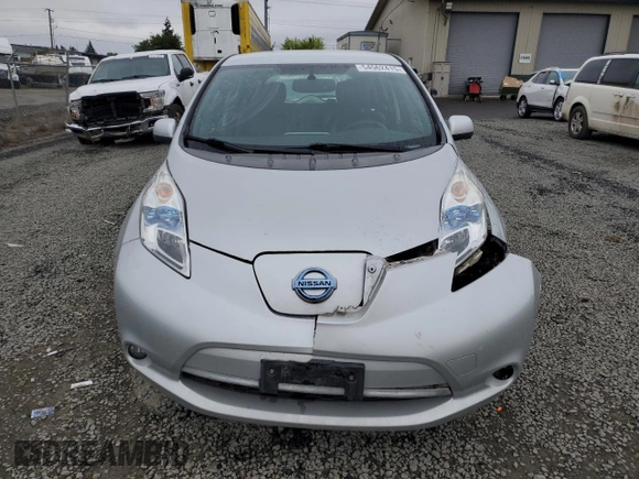 2013 Nissan LEAF SL with VIN 1N4AZ0CP9DC413421, listed as a Copart auction lot 54562415 with 84,490 mi miles and Salvage title. Bid and sale history available at DreamBid. Image 5.