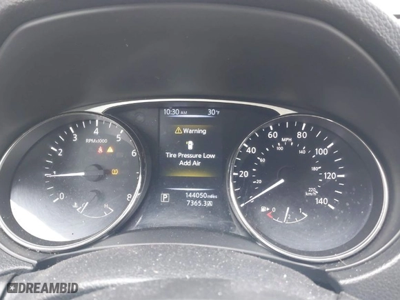 2016 Nissan Rogue SV with VIN KNMAT2MT4GP689652, listed as a IAAI auction lot 41397399 with 144050 miles. Bid and sale history available at carsss.com. Image 15.