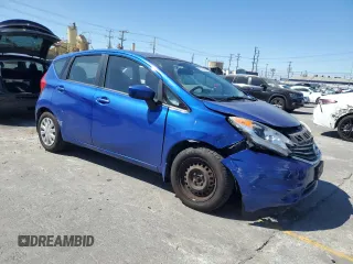 2015 Nissan Note SV with VIN 3N1CE2CP8FL440520, listed as a Copart auction lot 63129885 with 74,863 mi miles and Salvage title. Bid and sale history available at DreamBid. Image 4.