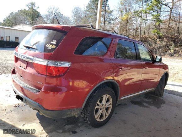2011 Dodge Durango Crew with VIN 1D4SD4GT4BC674290, listed as a Copart auction lot 87961685 with 218,165 mi miles and Clean Title. Bid and sale history available at carsss.com. Image 3.