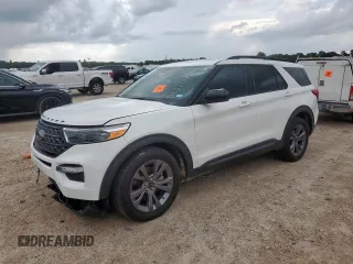 2023 Ford Explorer XLT с VIN 1FMSK7DH9PGA46662, выставлен на аукционе Copart как лот 59389215 с пробегом 27 382 миль миль и Списание • Salvage title. История ставок и продаж доступна на DreamBid. Изображение 1.