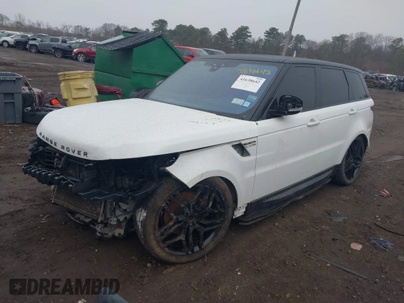 2017 Land Rover Range Rover Sport z VIN SALWR2FE9HA132445, wystawiony jako IAAI lot #41638642 z przebiegiem 104 667 mil mil oraz . Historia ofert i sprzedaży dostępna na DreamBid. Obrazek 17.