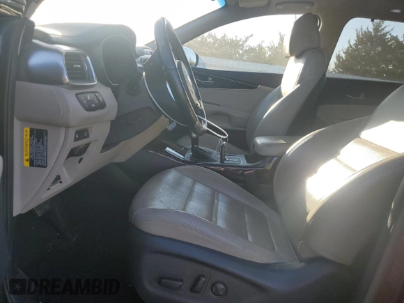 2017 Kia Sorento EX with VIN 5XYPHDA56HG318929, listed as a Copart auction lot 78860544 with 142,983 mi miles and Salvage Title. Bid and sale history available at DreamBid. Image 7.