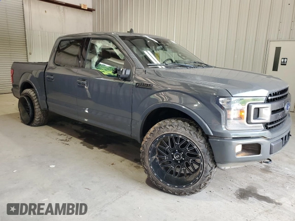 2020 Ford F-150 XL with VIN 1FTEW1E40LFC20181, listed as a Copart auction lot 60814105 with 73,828 mi miles and Clean title. Bid and sale history available at DreamBid. Image 4.