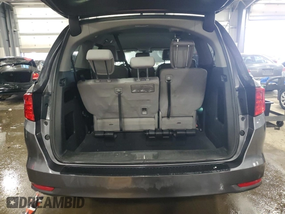 2019 Honda Odyssey EX with VIN 5FNRL6H53KB002850, listed as a Copart auction lot 46446265 with 57,278 mi miles and Salvage Title. Bid and sale history available at carsss.com. Image 6.